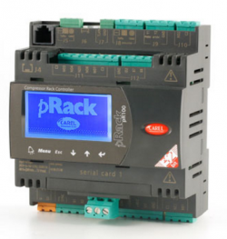 Контроллер pRack Compact, для управления холодильной централью, с внешним дисплеем pGD1, кабель, 2 SSR, набор разъемов