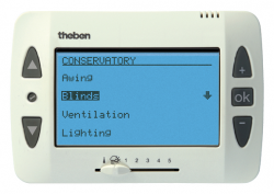 Комнатный термостат VARIA 824 KNX, встроенный шинный контроллер, управление 2 системами отопления, 1 системой охлаждения, 8-канальный таймер, белый
