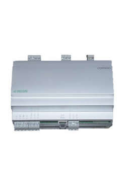 Конфигурируемый контроллер Corrigo E, управление температурой, влажностью и давлением, концентрацией СО2, 16 входов, 12 выходов, TCP/IP, двойной порт
