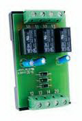 Силовой модуль для контроллеров Regio RC-…F, три входа, 24 В переменного тока, 6 А используется с моделями, где есть управление вентилятором, IP00